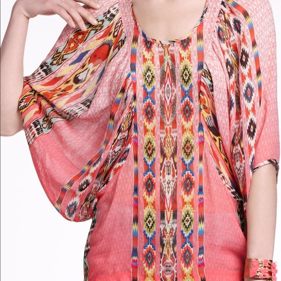 Shivali dolman Anthropologie S new pink - Picture 2 of 6